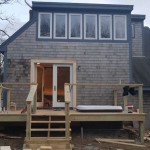 Light Sconces in place Light Sconces in place