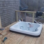 Deck Boards in place Deck Boards in place